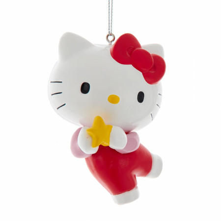 Hello Kitty Standing Gracefully with Star Ornament